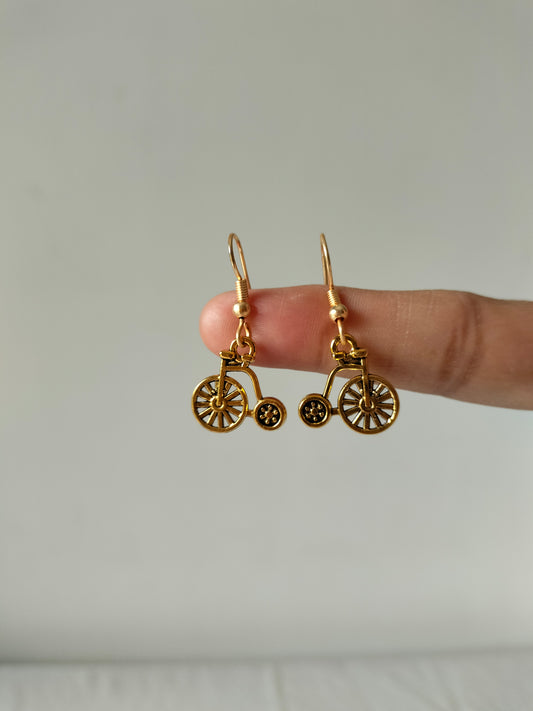 Cycle Shape Earrings