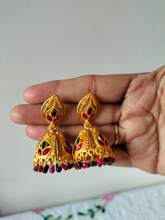 Golden Jhumka